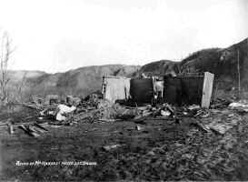 Schoolhouse After Eruption